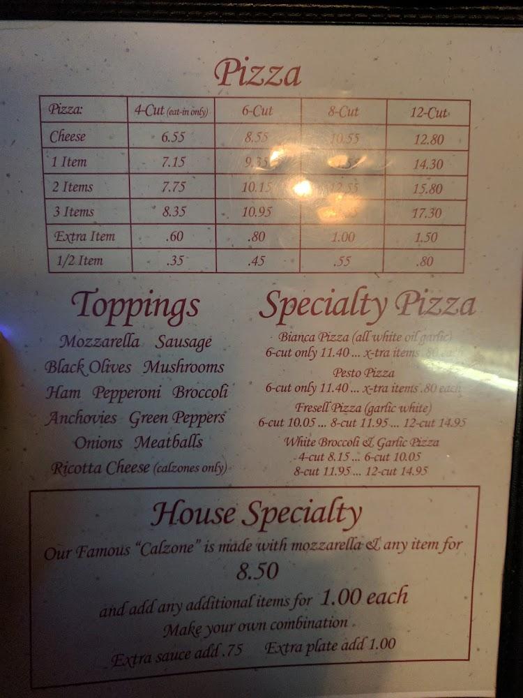 Bosco's Family Restaurant Menu image 2